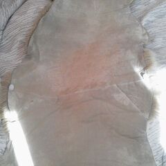 ムートン？　敷布　ソファなどにの画像