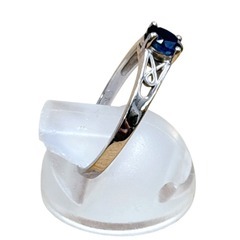 リング・指輪 シルバー   サファイア K14 11.5号の画像