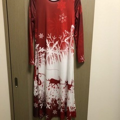 クリスマス　ワンピースの画像