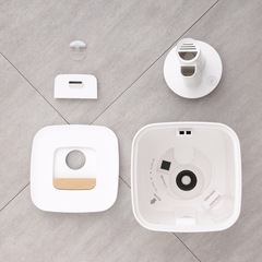 ハイブリッド式　加湿器　ホワイトの画像