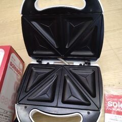 極上美品　ホットサンドメーカー　トースター　オープン　ホットサンド　フライパン　フライヤーの画像