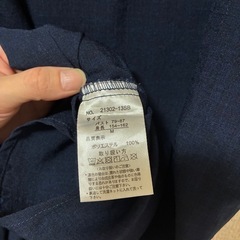 ネイビー チュニックワンピースの画像