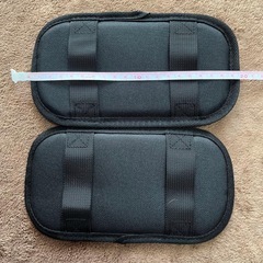 【新品未使用】beaupretty 乾式壁支柱 竹馬用 交換用レッグバンド ストラップ 2個セット (赤茶色) の画像