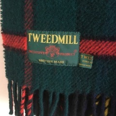 TWEEDMILL 大判ストールの画像