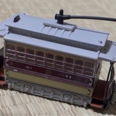 多分希少？路面電車のチョロQの画像