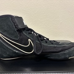 NIKE レスリング＆ボクシングシューズ ブラック ハイカット　27.5cmの画像