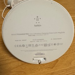 Belkin 3 in 1 MagSafe充電器 最大15W高速充電 ワイヤレス充電器の画像