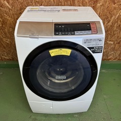 301送料設置無料　日立　ドラム式洗濯機　11㌔　乾燥機能付きの画像