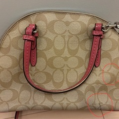 【最終値下げ・価格相談可】COACH コーチ　2WAY　クロスボディ　バッグ　ピンクの画像