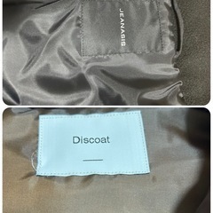 JEANASIS  2WAYボアコート&Discoat  中綿ベストの画像