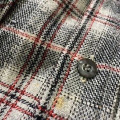 【T00023】PENDLETON（ペンドルトン）チェックシャツ　L　70s　 USA製　ウール100%の画像