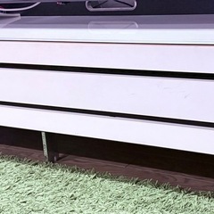 ✨🕊️大人のリビングを一瞬で格上げする—IDC大塚家具《カルラ Carra》ガラス天板×高級モダンTVボード＊白×ダークブラウンの名作デザイン／ハイタイプ160cm／リビング収納／AVボード💎🌿の画像