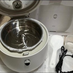 未使用◾️糖質カット炊飯器 AINX AX-RC3  白 ◾️健康、ダイエットに の画像