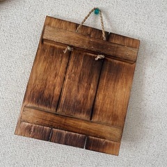 アルミ　木製　サインボードの画像