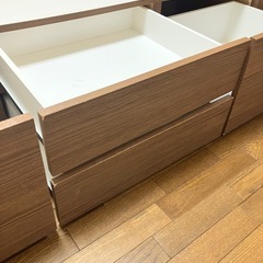 セミダブルベット（たっぷり収納付き）の画像