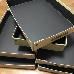 ▶︎箱収納３個・フェリシモ◀︎の画像