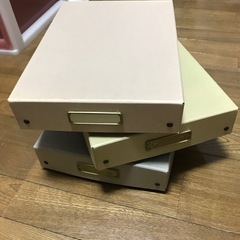 ▶︎箱収納３個・フェリシモ◀︎の画像