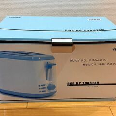 未使用品 VERSOS ベルソス - POP UP TOASTER VS-K-003の画像