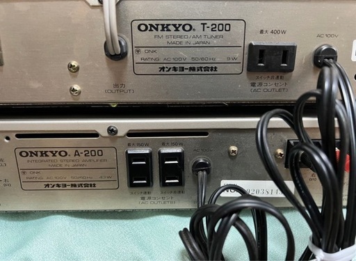 オンキョー Onkyo アンプ スピーカー セット