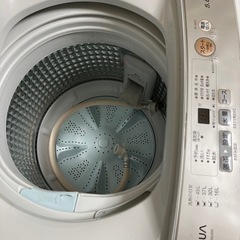 決まりました　アクア　2021年製 5Kg  洗濯槽分解洗浄済　AQW-GS50J 3ヶ月保証付の画像