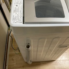 決まりました　アクア　2021年製 5Kg  洗濯槽分解洗浄済　AQW-GS50J 3ヶ月保証付の画像