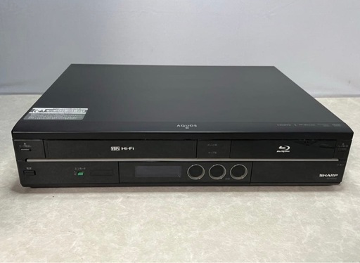SHARP AQUOS ブルーレイレコーダー BD-HDV22（BD/DVD/VHS一体型）  ジャンク