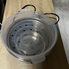 【無料】電器セット：Panasonicドライヤー＋蒸し／煮る2WAY電気クッカーの画像