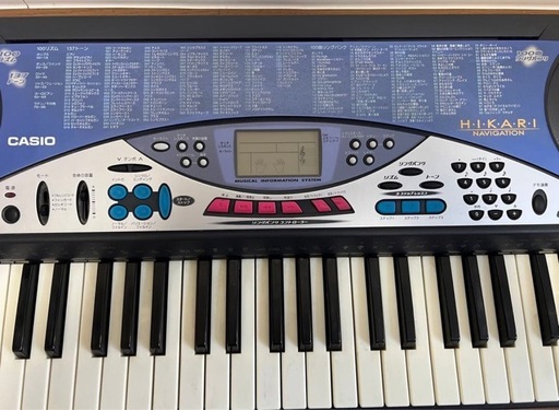 CASIO カシオ 光ナビゲーション 電子キーボード LK-55