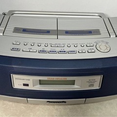 パナソニック ラジカセ RX-ED50 リモコン付きの画像