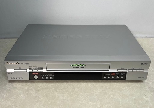 【美品･稼働品】 Panasonic NV-HX33G ビデオデッキ