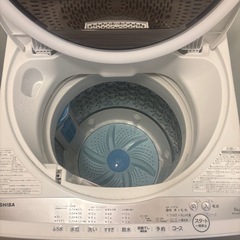 (お取引中)TOSHIBA AW-6G9(W)6kgの画像