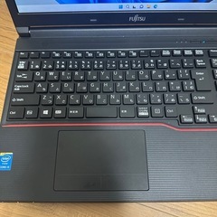 15.6型 富士通 A744/K i5 メモリ4GB SSD128GB W11の画像