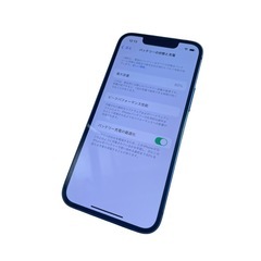 Apple iPhone 13 mini ブルー128GB バッテリー80%  MLJH3J/Aの画像