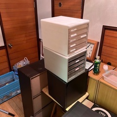 本棚　収納ケース　色々の画像