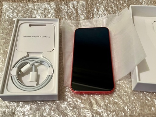 《ジモティ限定BLACK FRIDAY ブラックフライデー》iPhone 12 miniレッド 128GB SIMフリー