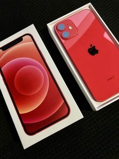《ジモティ限定BLACK FRIDAY ブラックフライデー》iPhone 12 miniレッド 128GB SIMフリー
