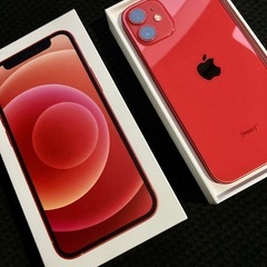 《ジモティ限定BLACK FRIDAY ブラックフライデー》iPhone 12 miniレッド 128GB SIMフリーの画像