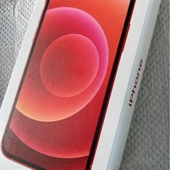 《ジモティ限定BLACK FRIDAY ブラックフライデー》iPhone 12 miniレッド 128GB SIMフリーの画像