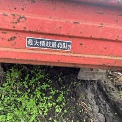 サンボイ運搬車　動作確認しました　積載量450kg 現状車　の画像