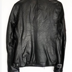 ナノユニバース　ダブルレザージャケットの画像