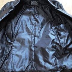 ナノユニバース　ダブルレザージャケットの画像