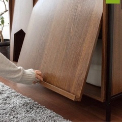 猫トイレ収納ラック  棚 シェルフの画像