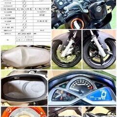 【動画あり】★ヤマハ マジェスティS★ 実動 SG28J型 FI インジェクション 水冷 4サイクル PCX シグナス スポーツスクーター 松本市の画像
