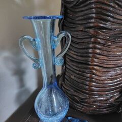 ガラス花瓶　水差しの画像