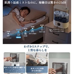 ハイブリット　　加湿器　新品未使用の画像