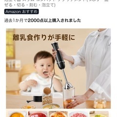 (24日まで)Turelar ハンドブレンダーの画像