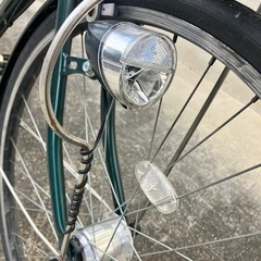 27インチ自転車／6段変速／オートライトの画像