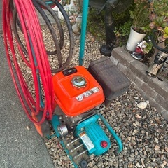 ◆動作良好！ 高圧洗浄機 クボタ SDW1109 エンジン高圧洗浄機 クボタ の画像