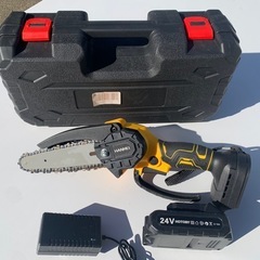 電動❣️チェーンソー❣️6インチフルセットの画像