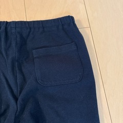 無印良品　パンツ　ネイビー　140の画像
